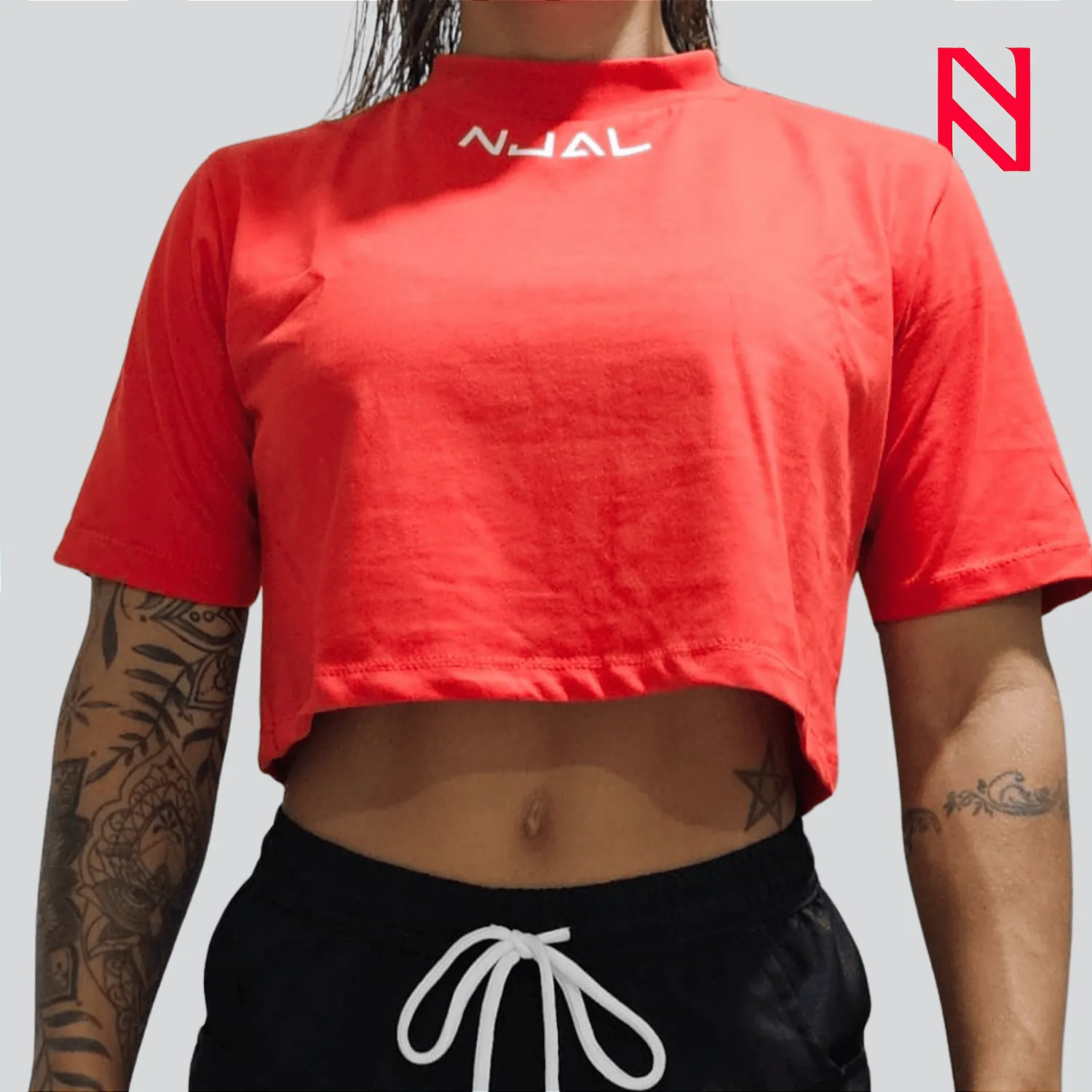 Croped Oversized — Vermelho